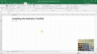 How to Install the Statistics Toolpak Data Analysis Toolpak in Excel 2016 for Windows [upl. by Nilam6]