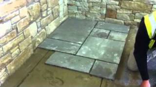 How to lay paving stone [upl. by Ilujna]