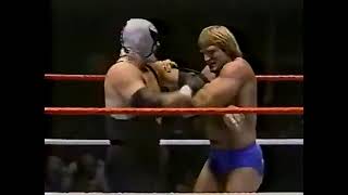 The Spoiler vs quotMr Wonderfulquot Paul Orndorff WWF Prime Time Wrestling 102185 [upl. by Arada39]