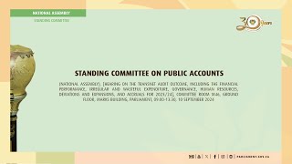 Standing Committee on Public Accounts 10 September 2024 [upl. by Zaragoza]