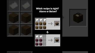 How to craft a Cartography Table in Minecraft Quiz minecraftquiz [upl. by Ylrehs561]