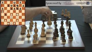 Arkadij Naiditsch vs Colin McNab Scottish Blitz Chess Championship 2014 [upl. by Bondie552]