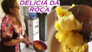 PAMONHA DELICIOSA FEITA NA PANELA EM MENOS DE 10 MINUTOS SUPER FÁCIL  PAMONHA FRITA NA ROÇA [upl. by Eellah]