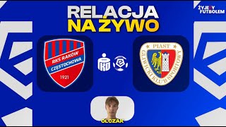 Raków Częstochowa  Piast Gliwice MECZ NA ŻYWO Ekstraklasa RELACJA KOMENTARZ STUDIO [upl. by Notserk]