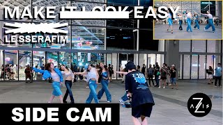 KPOP IN PUBLIC  SIDE CAM LE SSERAFIM 르세라핌 ‘EASY’  DANCE  ZAXIS FROM SINGAPORE [upl. by Tait647]