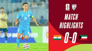 India 00 Kuwait  Match Highlights  FIFA World Cup Qualifiers [upl. by Laidlaw902]