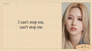 TWICE 트와이스  I CANT STOP ME Easy Lyrics [upl. by Coveney]