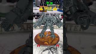 Grey Knights Grand Master Dreadknight  Magnetized And Ready To Paint [upl. by Jochbed]