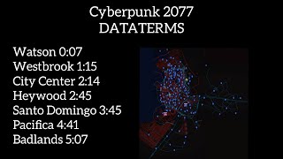 Dataterms Viajes rápidos  Cyberpunk 2077  frequent flyer  Viajero frecuente [upl. by Anuhsal]