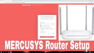 How to Setup MERCUSYS Wifi Router 2024 [upl. by Novy944]