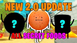 SECRET STAYCATION  ALL SECRET FOODS in NEW 20 UPDATE [upl. by Fern828]