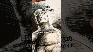 Showing art The Phantom showingart thephantom fantomen comicbookart [upl. by Santiago]