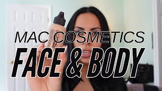 MAC Cosmetics Face amp Body Foundation Application  Techniques [upl. by Ative221]