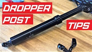 Dropper post installation tips [upl. by Cadmar]