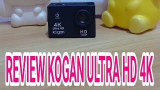 Review Acrion Cam Kogan Ultra HD4K [upl. by Tindall]