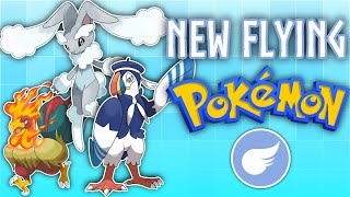 Making Brand NEW Flying Pokémon [upl. by Tawnya]