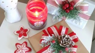 Tutorial di Natale Come incartare i regali [upl. by Hatti]