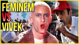 Eminem LOSES HIMSELF Launches Beta Male Attack On Vivek [upl. by Sergio]