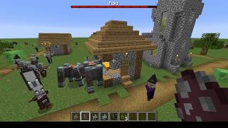 Minecraft  What Happens When the Pillagers Win a Raid [upl. by Nalon429]