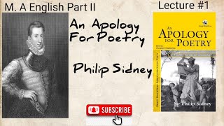 An Apology For Poetry by Sir Philip Sidney in hindi and Urdu [upl. by Allyce]