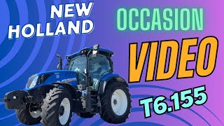 🚜 À Vendre  Tracteur Occasion New Holland T6155 Dynamic Command 🚜 [upl. by Aisital]