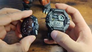 WS1700H review casio alarm setting WS1700H1AV moon phase tide graph [upl. by Fleta]