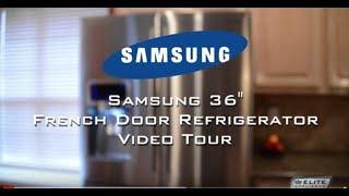 Samsung Refrigerators 4Door French Door Video Tour RF4287HARS [upl. by Danell]