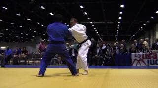 Felix Lanier 3  2011 USA Judo Senior Nationals [upl. by Ennahtur]