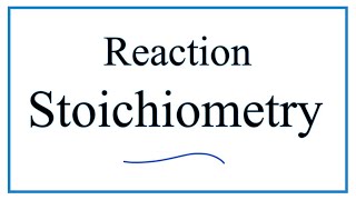 How to Solve Reaction Stoichiometry Problems MassMass MassLiter etc [upl. by Sankey]