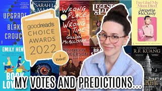 Goodreads Choice Awards 2022  My Votes Predictions amp Reviews [upl. by Attelrac621]