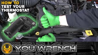 How to Test if Your Cars Thermostat is Working Without Removing It [upl. by Wachter]