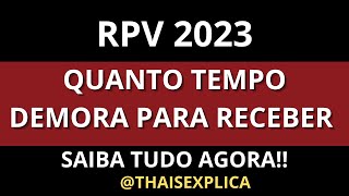 👉Quanto Tempo Demora Para Receber Uma RPV SAIBA MAIS [upl. by Rubie153]