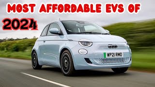 The Most Affordable Electric Cars of 2024 what you should Buy electriigeaercom [upl. by Ridglea]