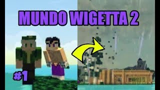 LAS PRIMERAS AVENTURAS EN MUNDO WIGETTA 2  MOMENTOS GRACIOSOS  VEGETTA777 Y WILLYREX  PARTE 1 [upl. by Adnarahs]