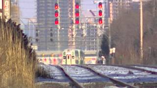 Testing my new camcorder  JVC Everio GZE200 at Long Branch GO station 1914 [upl. by Modestine]