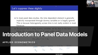 Introduction to Panel Data Models [upl. by Lodie61]