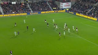 Amazing 🔥 NicolasGerrit Kühn Goal Hearts Vs Celtic 02 All Goals Analysis amp Highlights [upl. by Adnolehs]