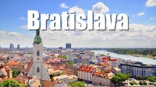 🇸🇰 Qué ver en BRATISLAVA la capital de Eslovaquia [upl. by Annahoj]