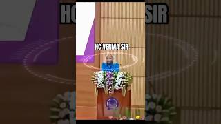 HC VERMA sir ⚛️iitbombay physics hcverma [upl. by Earlie]