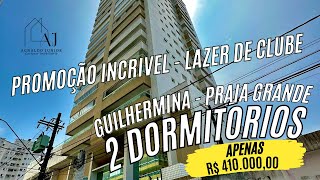 ❌VENDIDO❌ Praia da Guilhermina  Praia GrandeSP  Tour em apartamento na promoção 🌊🏡 [upl. by Aicitan]