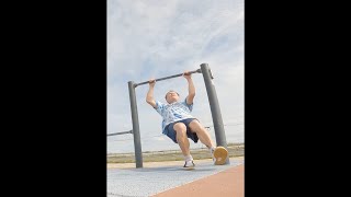 Extreme Footbag Athlete Performs Stunts in Park [upl. by Radke801]