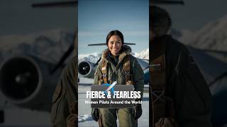 Fierce amp Fearless Women Pilots Around the World 🛩️💪pilots fiercefemales fierceandfearless women [upl. by Gabie]