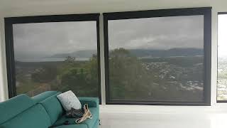 Rollease Double Automated Blinds Cairns [upl. by Osborn]