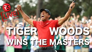 TIGER WOODS WINS THE MASTERS 2019 [upl. by Strep666]