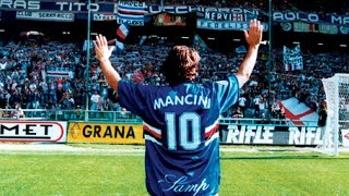 Top Ten Gol  Roberto Mancini [upl. by Lockwood]