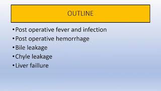 Hepatectomy complication [upl. by Edia]