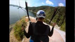 Paragliding Cascade Tricky Landings Compilation [upl. by Earised400]