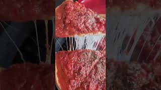 Rosatis pizza pizza pizzalover deepdishpizza yummy delicious food foodie foodlover shorts [upl. by Enyaz]