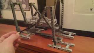 Tchebyshevs Plantigrade Machine a Lego walker [upl. by Enelyahs]