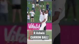 Replay Brilliant carrom ball by R Ashwin  Cricket 22 shorts viralshorts cricketshorts wtc [upl. by Yran364]